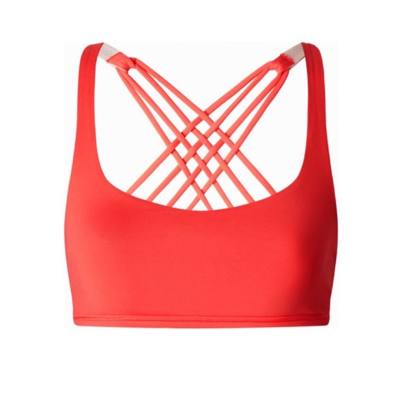 Lululemon Free To Be Wild Bra Alarming Red - Picture 2 of 8